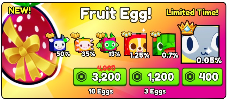 Fruit Egg x1