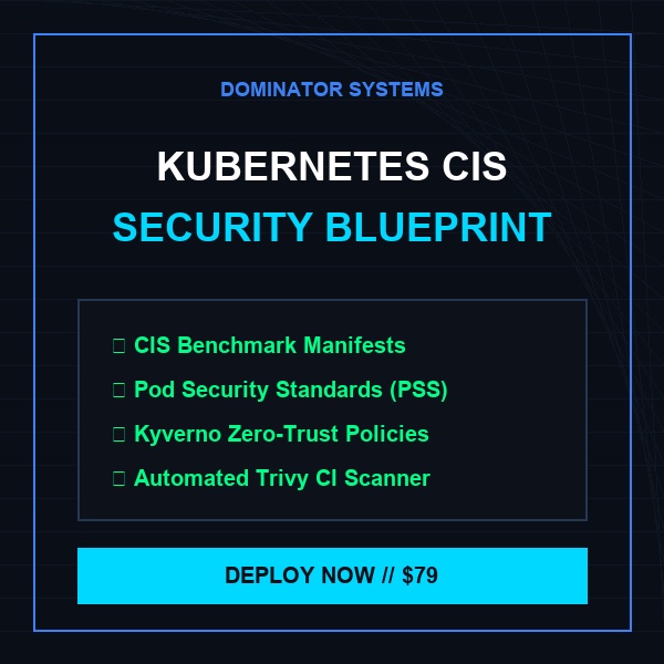 Kubernetes Production CIS Security & Zero-Trust Blueprint