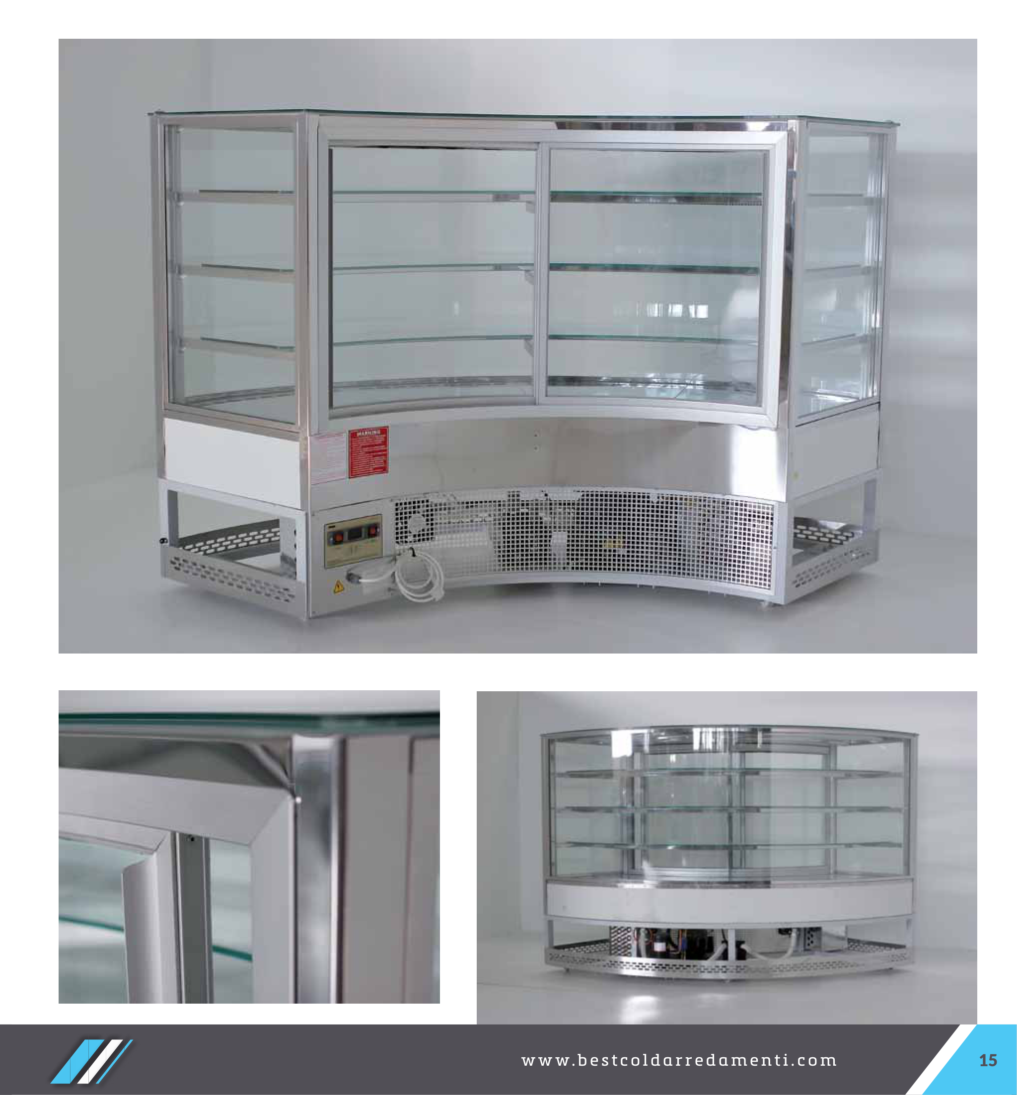 Schiță secțiune modulară celulă frigorifică bar