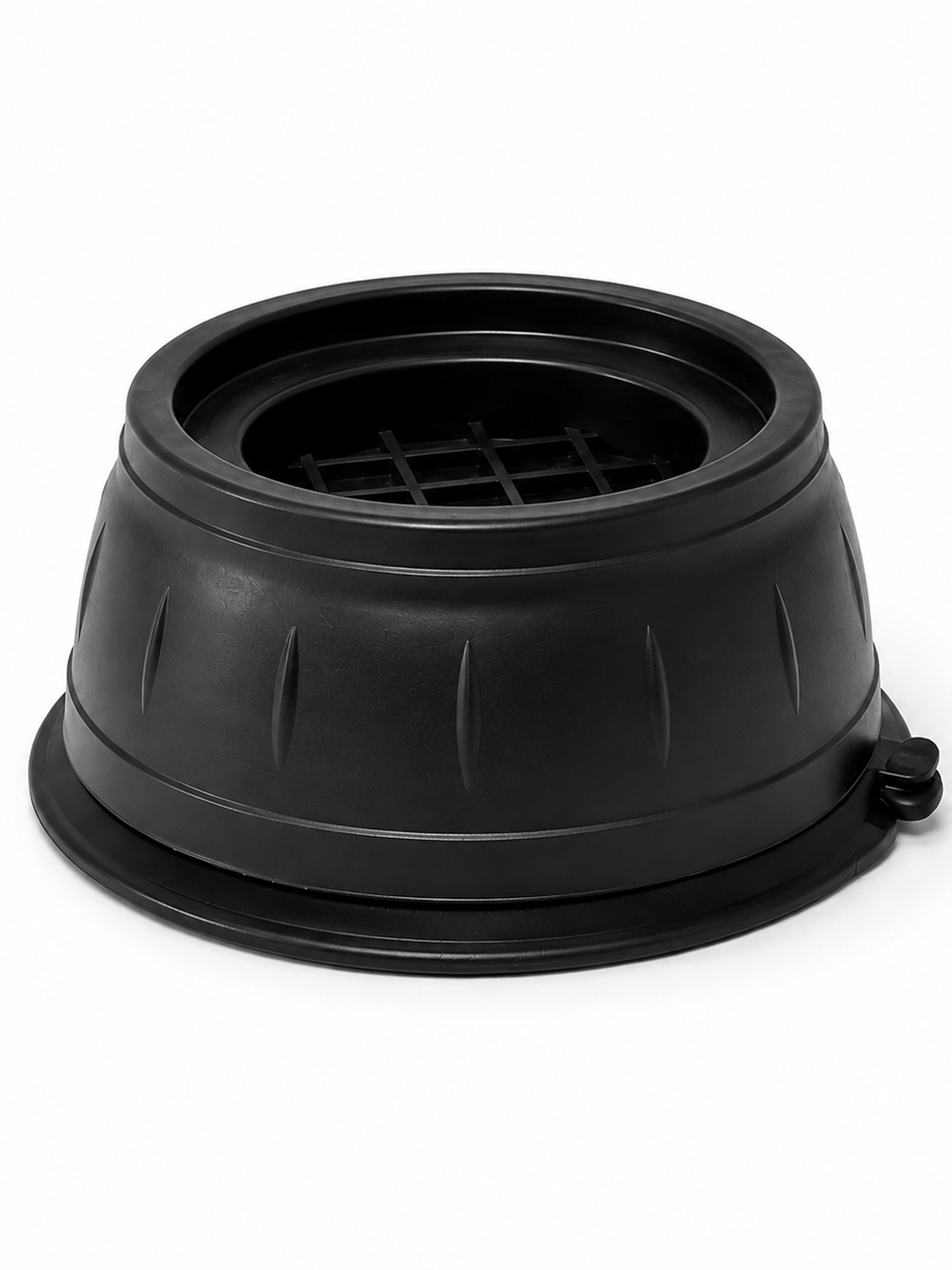Soporte individual MR.GLIX closeup — rejilla interna y base antideslizante