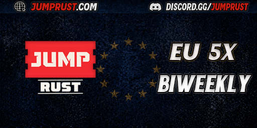 JumpRust.com - EU 5x|PVP+PVE|Shop|Kits|TP|NPC Bases|Events|