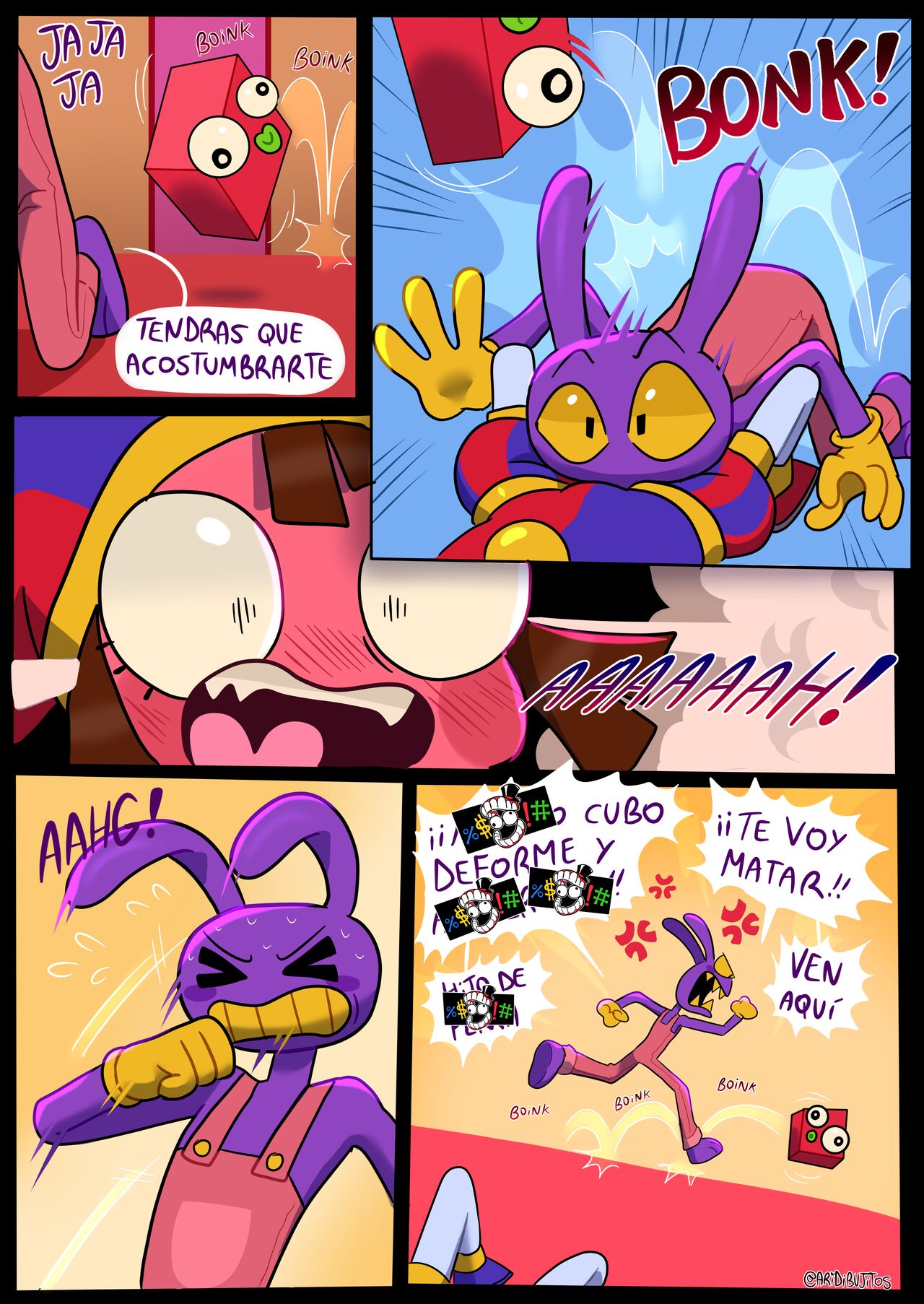 El Secreto De Jax - AridibujitosNSFW (The Amazing Digital Circus) 4