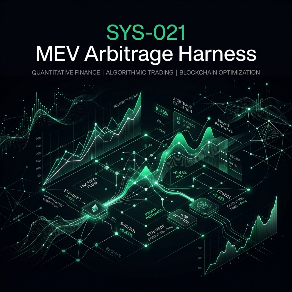 Autonomous High-Frequency Arbitrage & MEV Harness