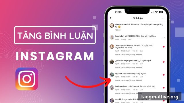 Dịch vụ tăng tương tác Instagram tại Tangmatlive.org