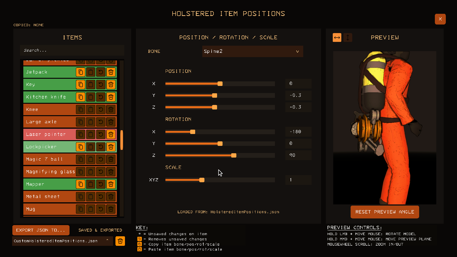Custom GUI