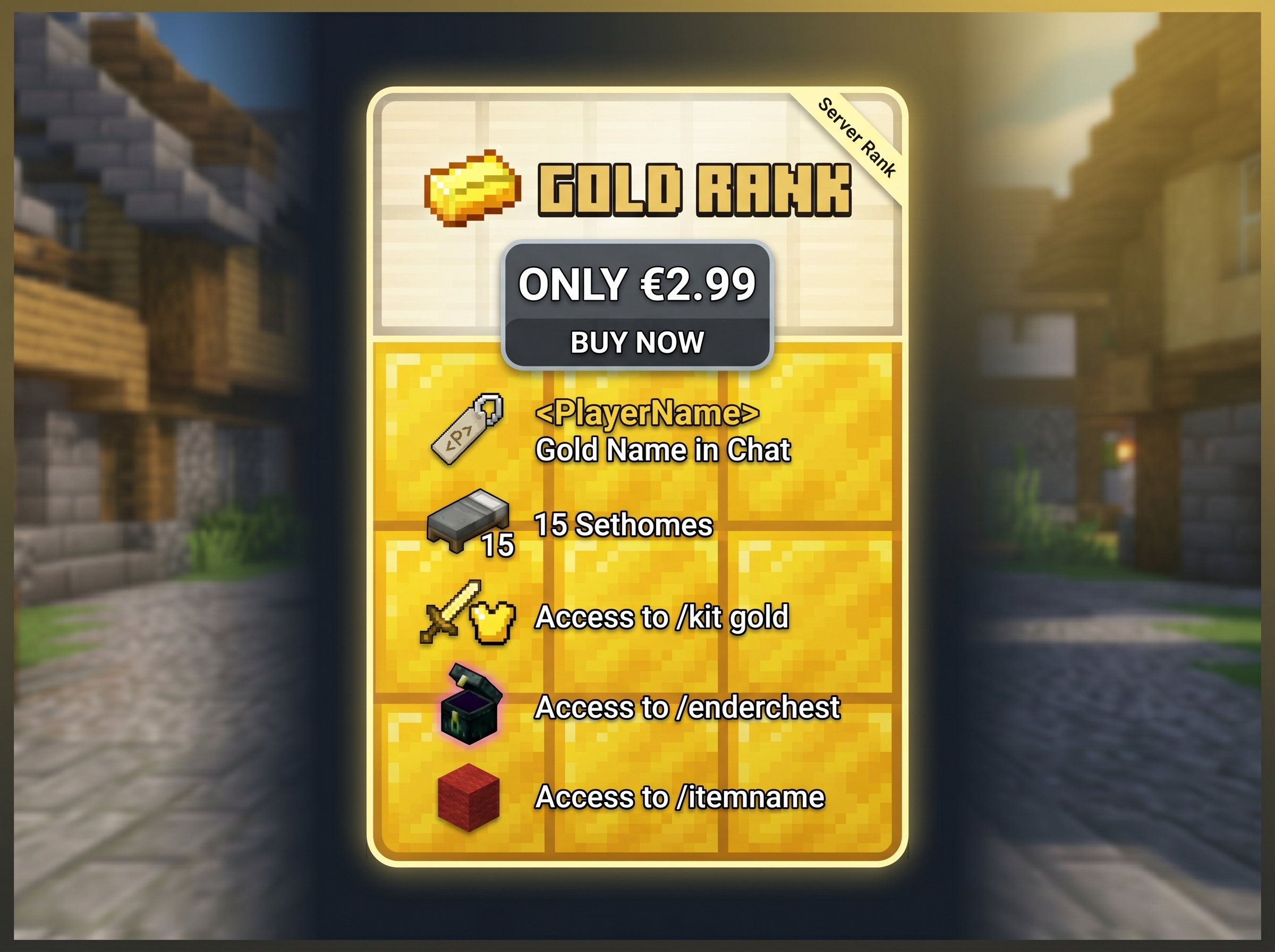 Gold Rank