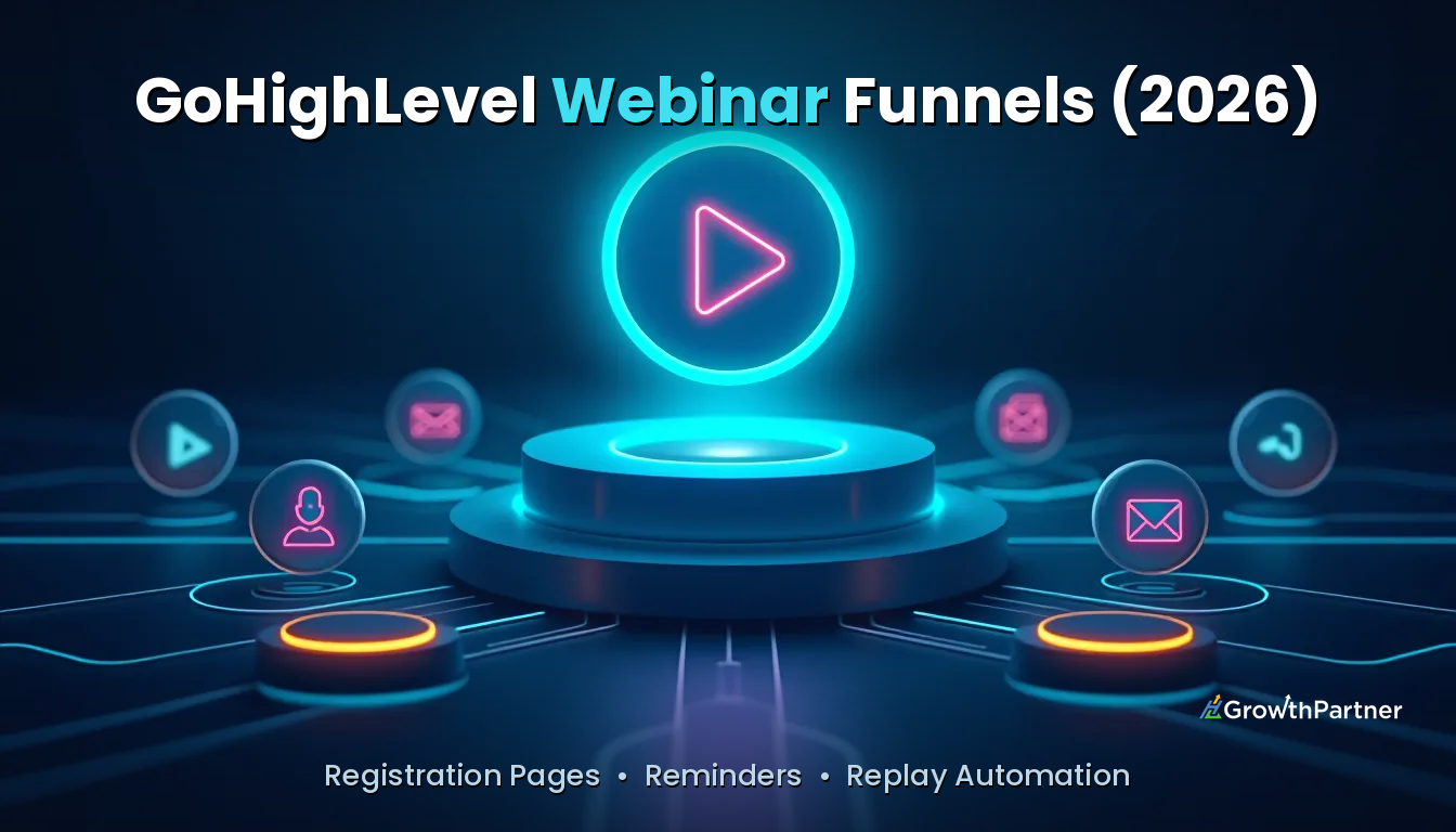 GoHighLevel Webinar Funnels: Registration to Replay (2026)
