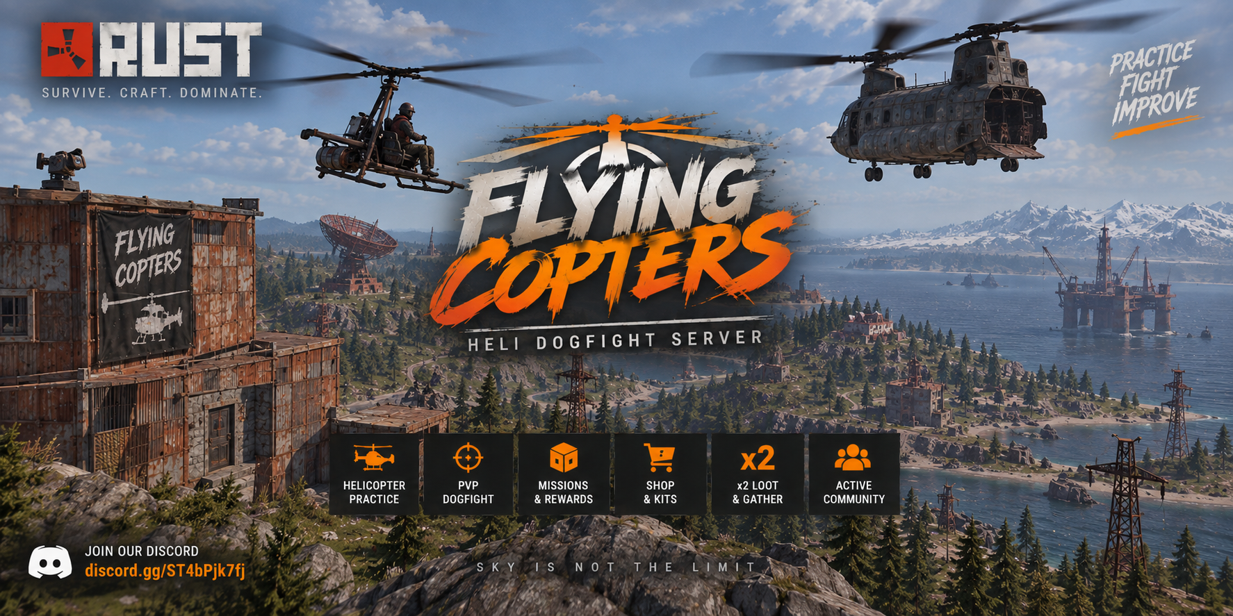 Flying Copters | Heli Dogfight x2