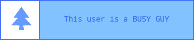 this user is a BUSY GUY