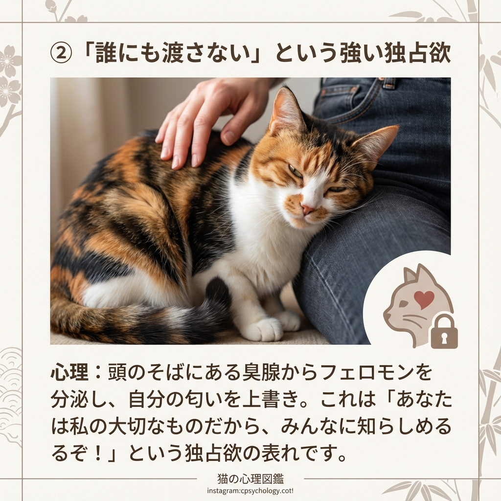 猫の激しい頭突きに込められた愛情と独占欲 - Image 4