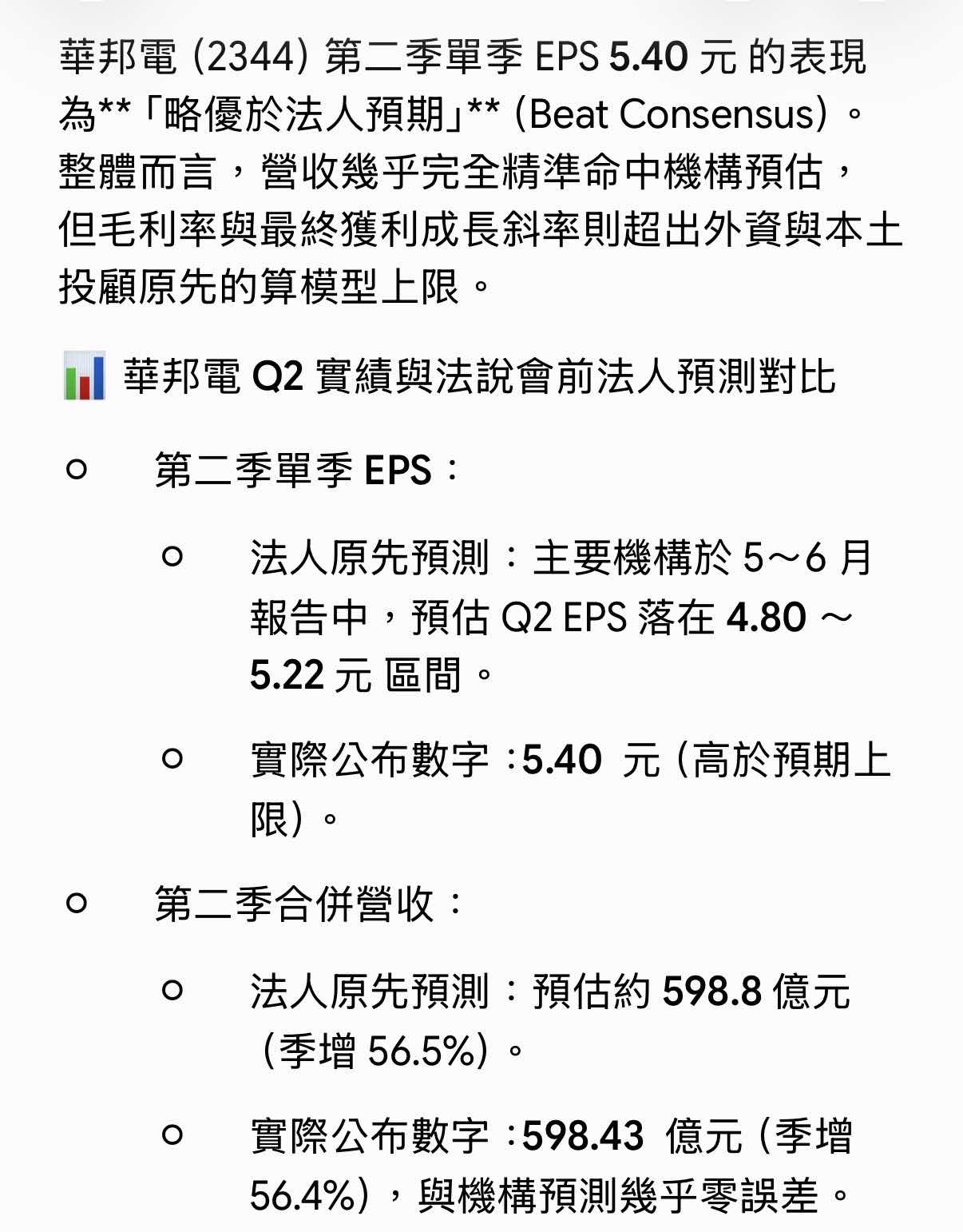 [情報] 2344華邦電 115年Q2財報 EPS5.4 累計7.65 - 股票 - PTT.BEST 批踢踢爆文 2