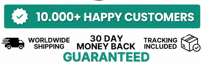 10,000+ Happy Customers Guarantee