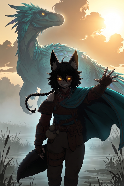 The Venerated Saikha the Merciless of Bloodshed, Great Khan of Khotai, the Unsobered Slaughterer of Houses, Mistress of the Saurid Horde, Demigoddess of Carnage
