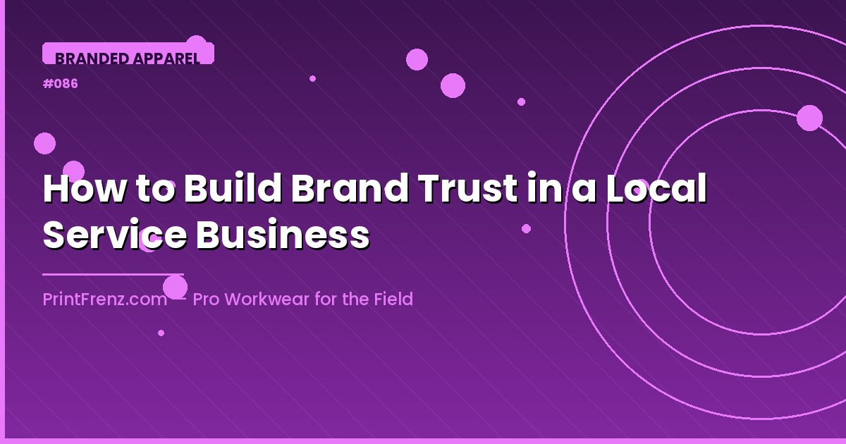 How to Build Brand Trust in a Local Service Business