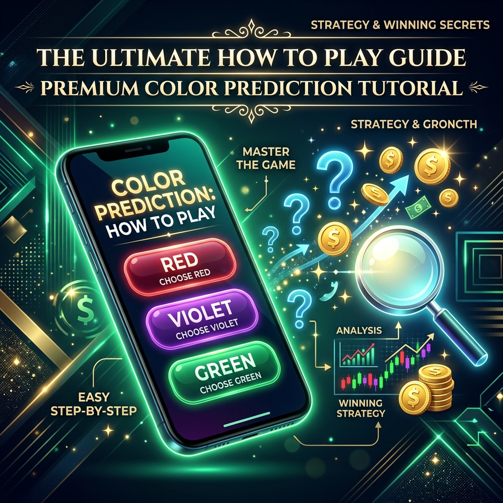 guide on how to play color prediction game