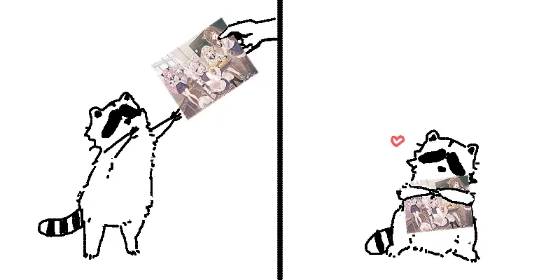 raccoon likes this