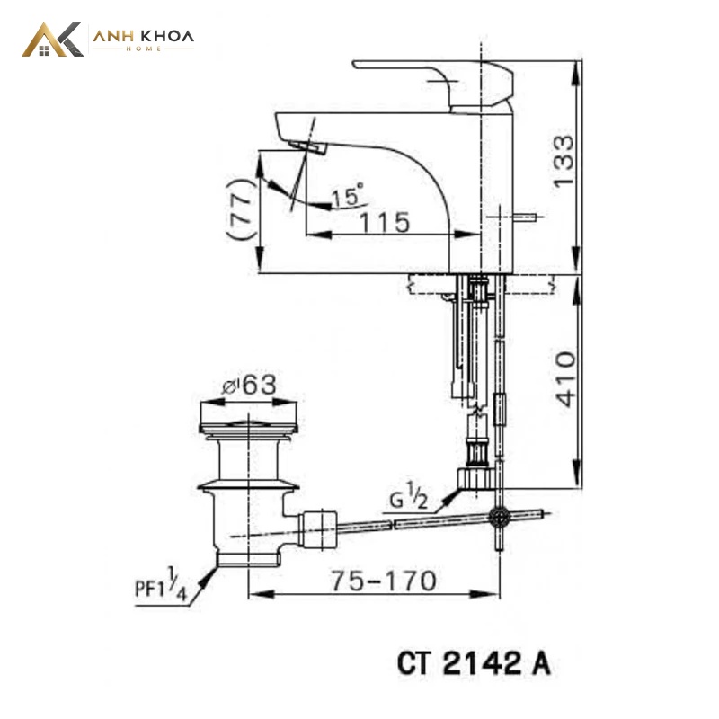 ban ve ky thuat voi chau cotto ct2142a