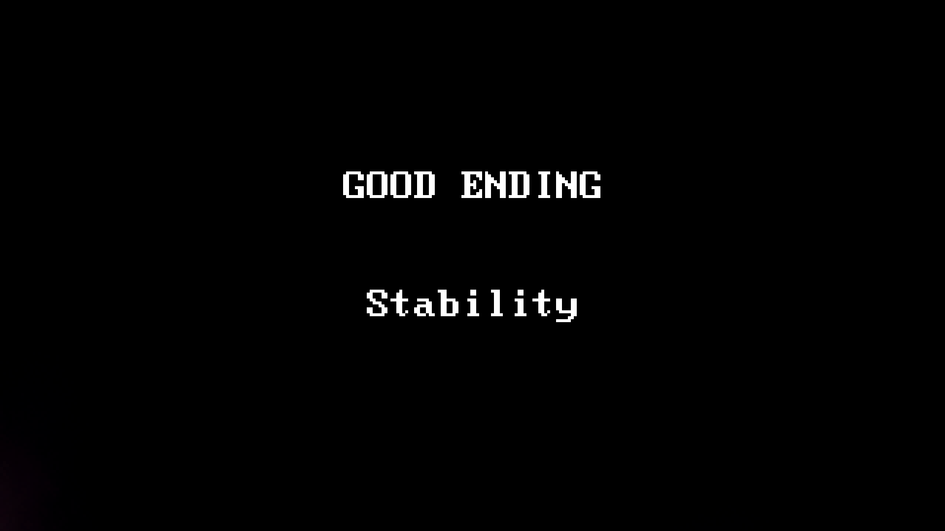 GOOD ENDING
