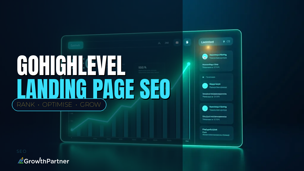 GoHighLevel Landing Page SEO: Ranking Your GHL Pages (2026) — HL Growth Partner, Dr Priya Jaganathan
