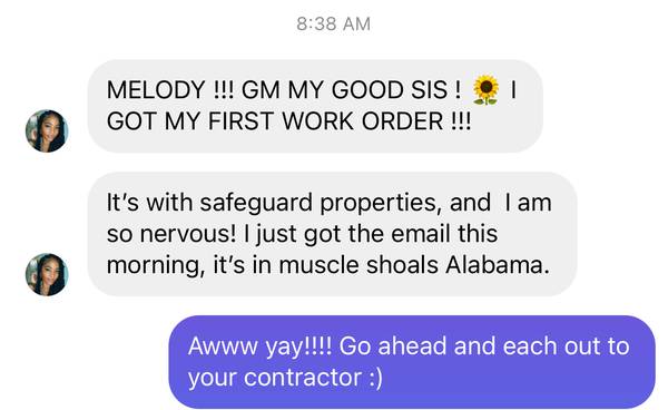 First work order from Safeguard