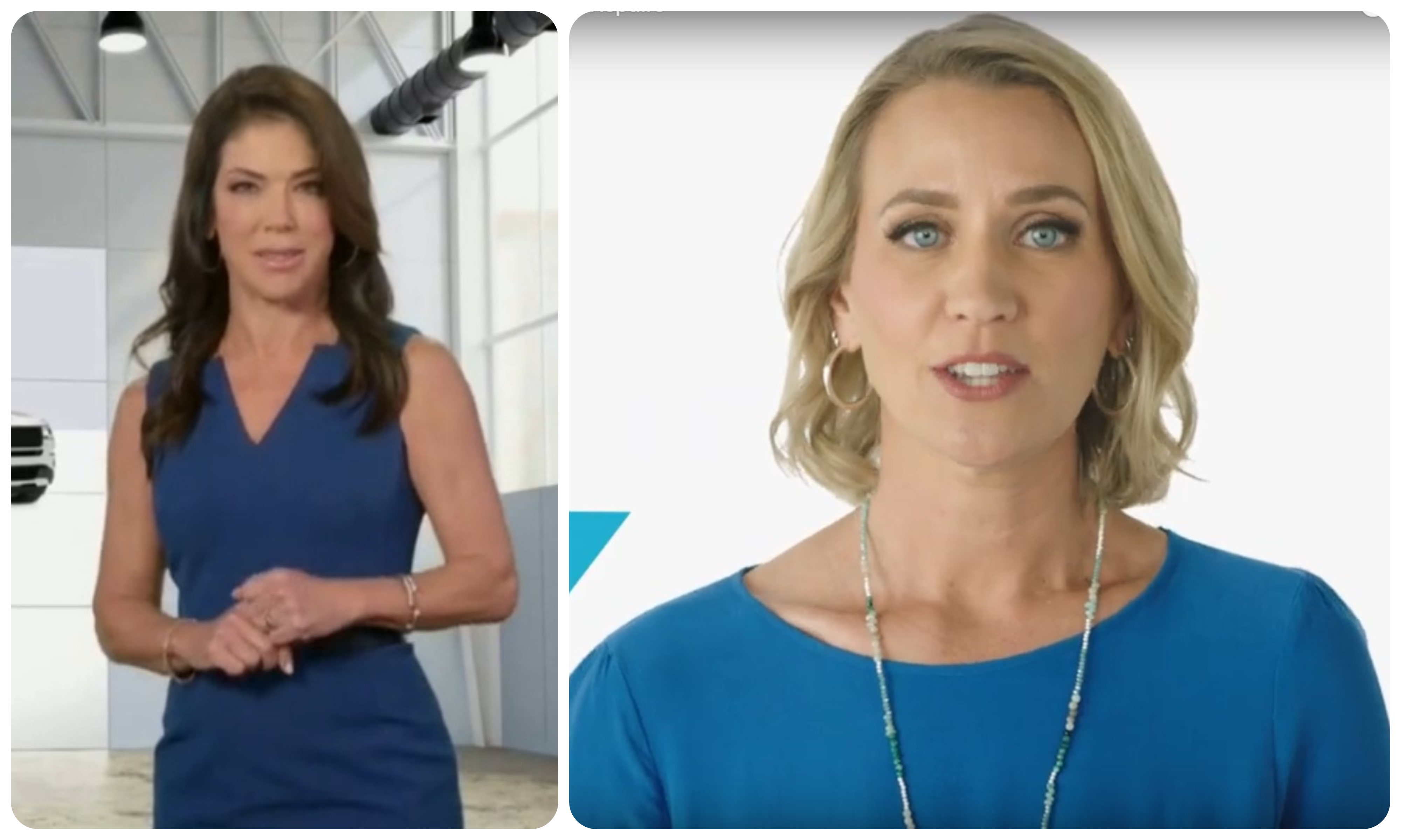 carshield lady in purple dress I hate these commercials, because listening to the poorly written hype for  the quasi-car insurance (Ox Car Care / Carshield) that these ladies hawk  on-air gets really old after the 1000th time,