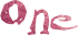 one
