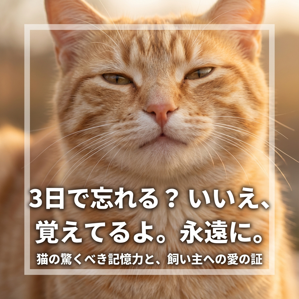 猫の記憶力と飼い主との絆を深掘り解説 - Image 1