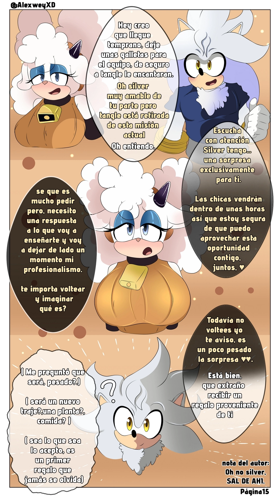 Rouge In Trouble - AlexweyXD (Sonic) 16