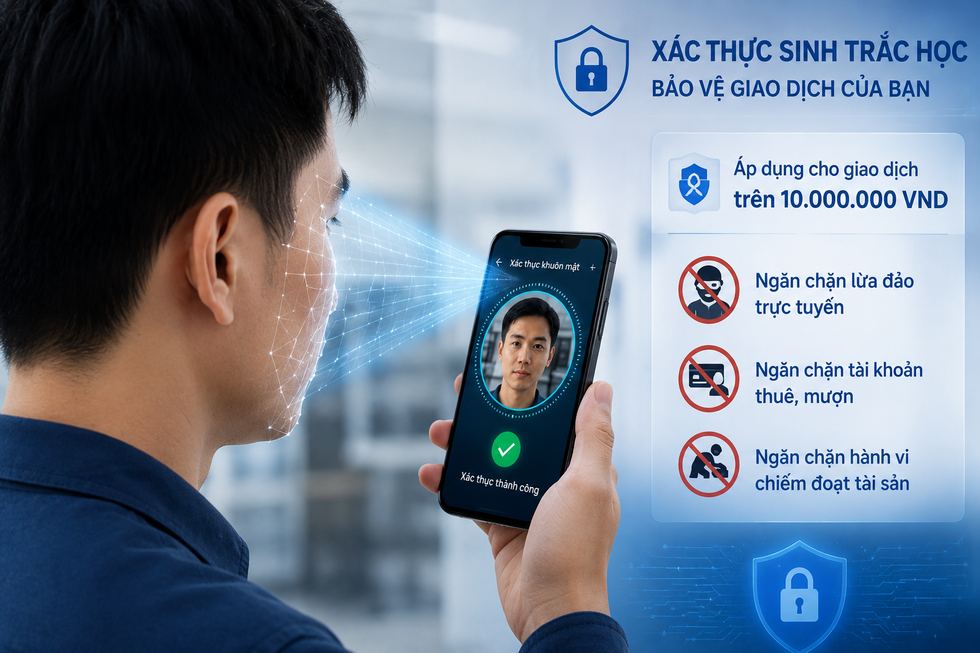 Sinh trắc học trở thành mặt trận mới của tội phạm mạng
