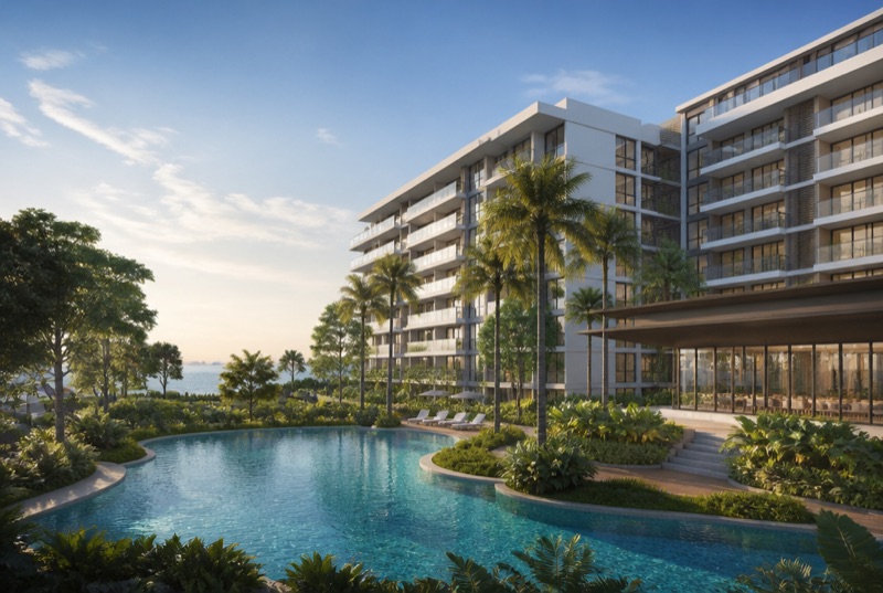 Coastal Cabana EC — resort-style executive condominium in Pasir Ris, Singapore
