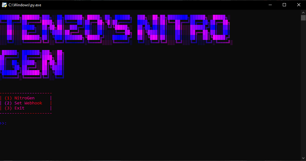 GitHub - RealTenzo/PYTHON-NITRO-GIFT-GEN: This is An Discord Nitro Gift ...