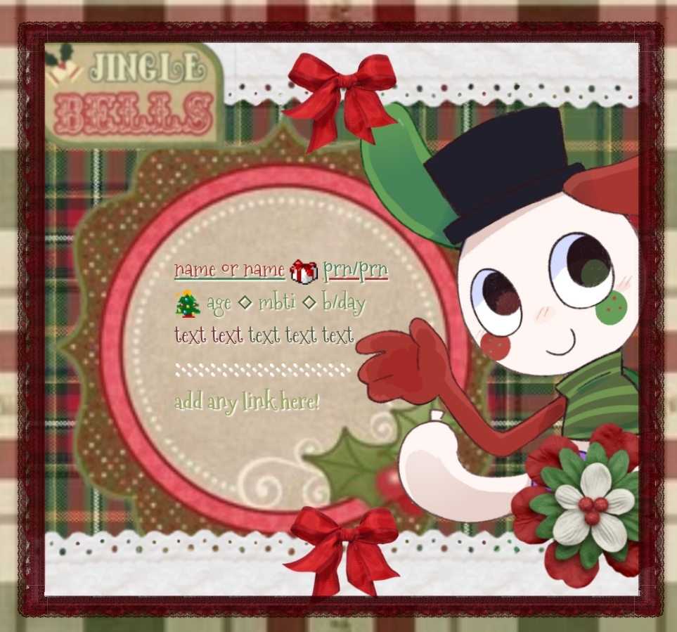 Dapperly Festive Looey (Dandy's World) Rentry Template
