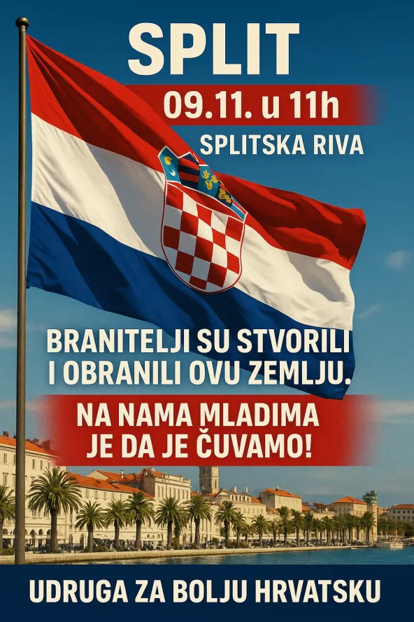 Prosvjed u Splitu