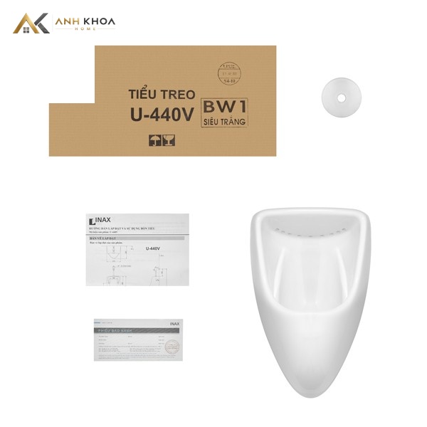 Mo hop Bon tieu nam Inax U-440V