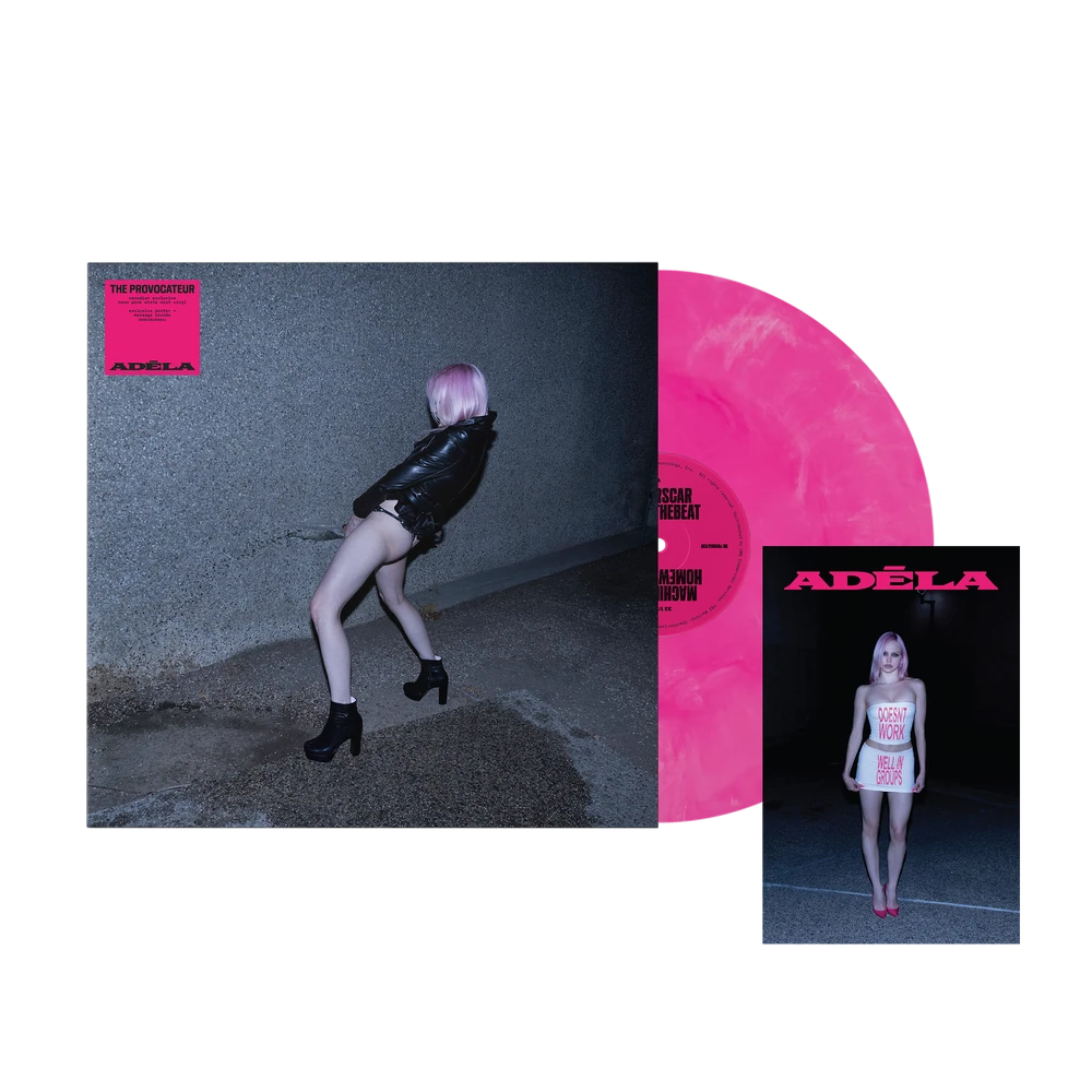 Neon Pink White Mist