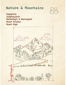 Hand-drawn travel icons