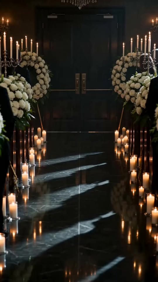 HE TRIED TO OPEN HIS FATHER’S COFFIN AT A LUXURY FUNERAL… THEN THE SEALED LID EXPOSED HER CRIME