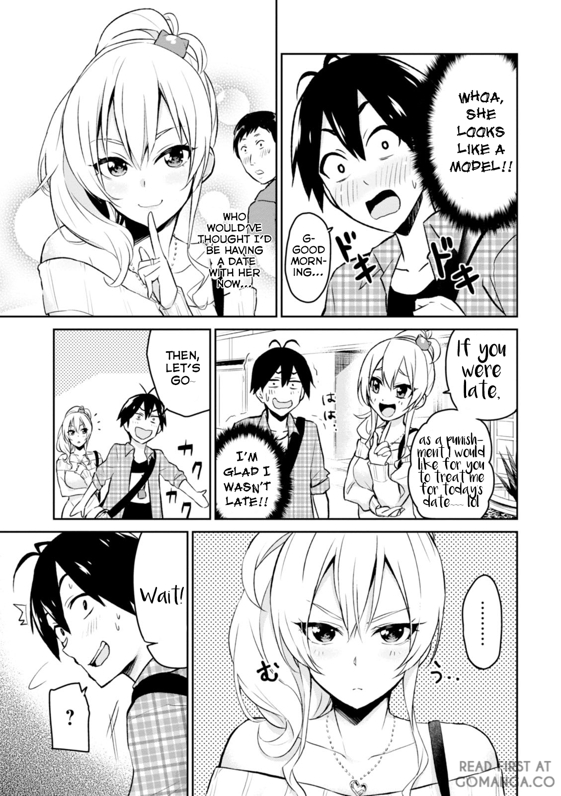 Hajimete no Gal Chapter 9.0 page