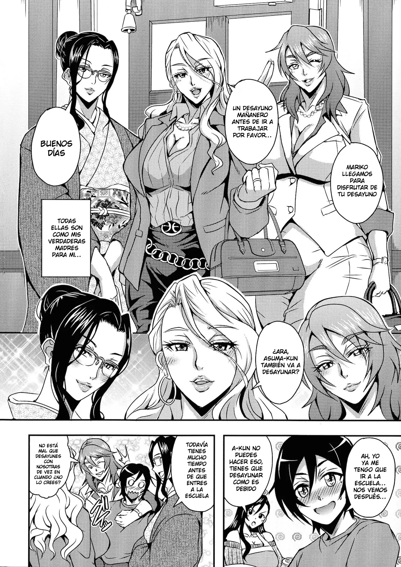   Boku To Succubus Mama-Tachi To No Harem Life 1 - Mi Vida Harem Junto A Mis Madres Súcubos Cap 1  Mifune Seijirou 8