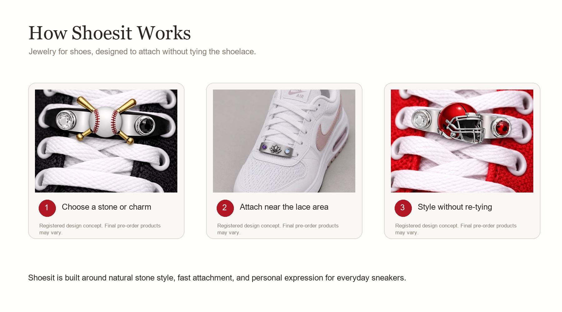 How Shoesit shoe jewelry works