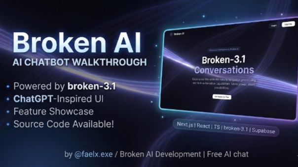 Broken AI Website