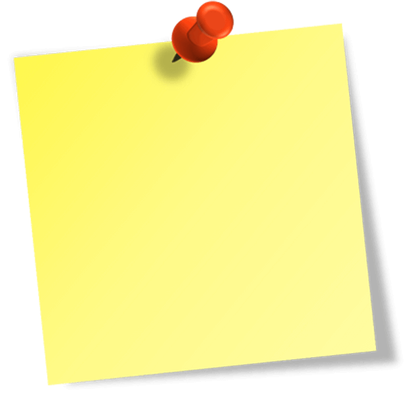 sticky note