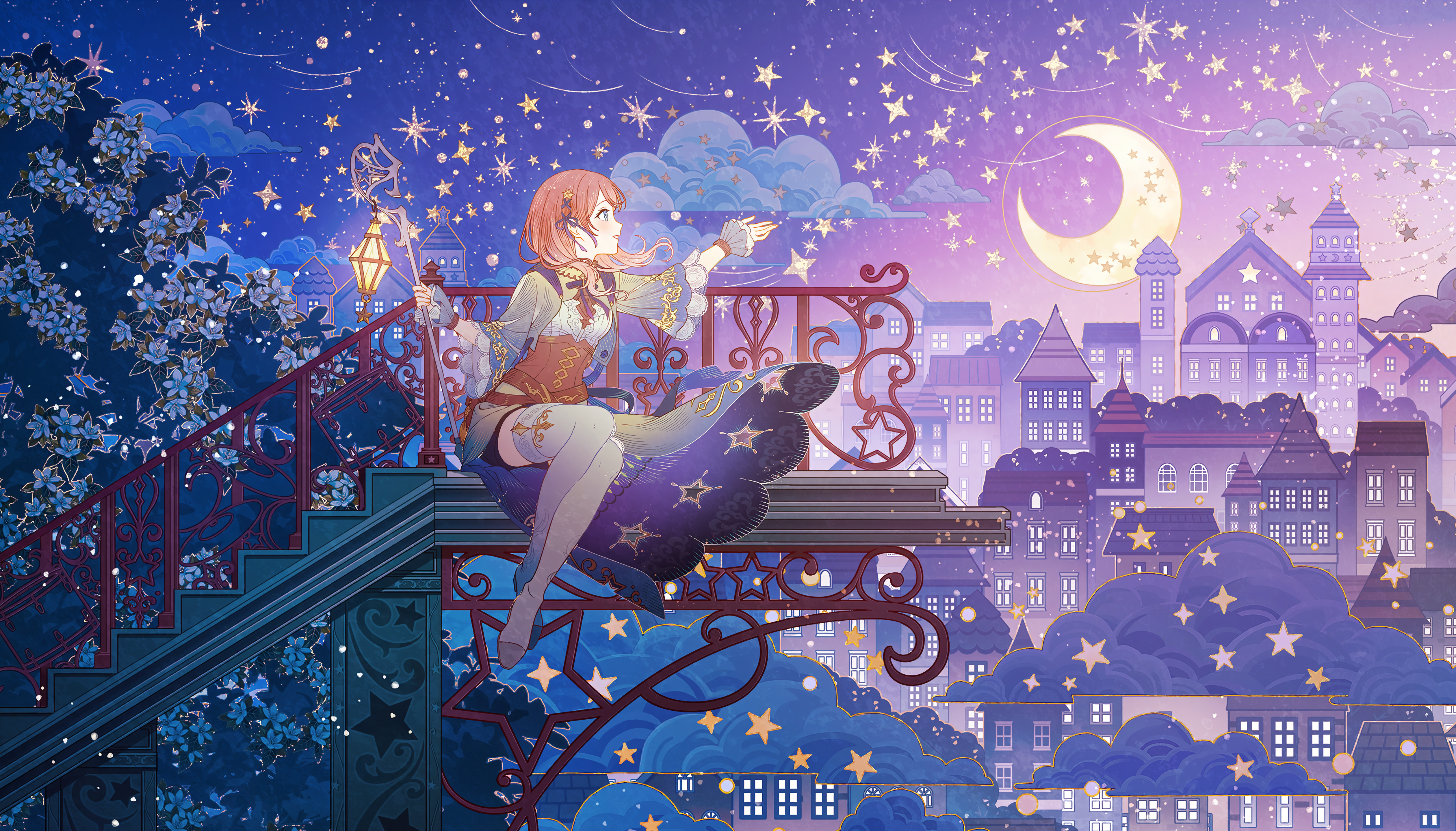 望月穂波　ホログラムポストカード 4K Card Upscale #prsk #pjsk #プロセカ [A Troublemaker on a Walk