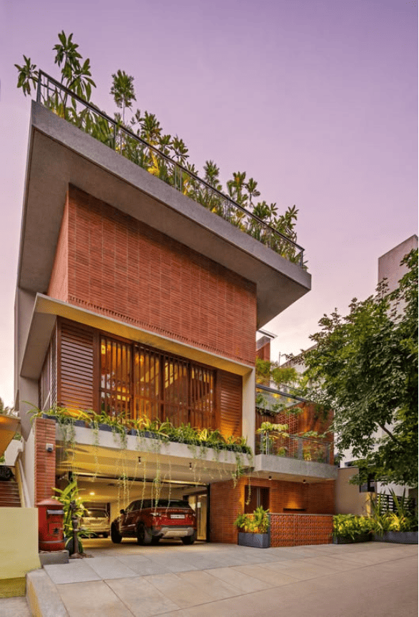 Natural stone cladding wall — best stone cladding in Karnataka