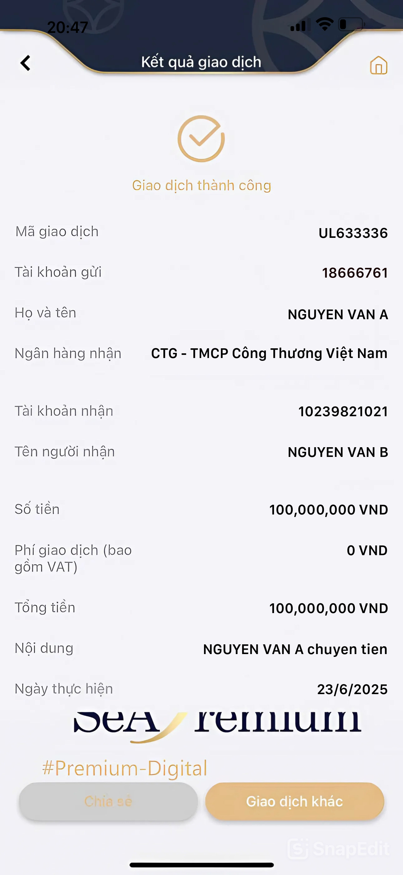 HD68.SITE Demo Bill