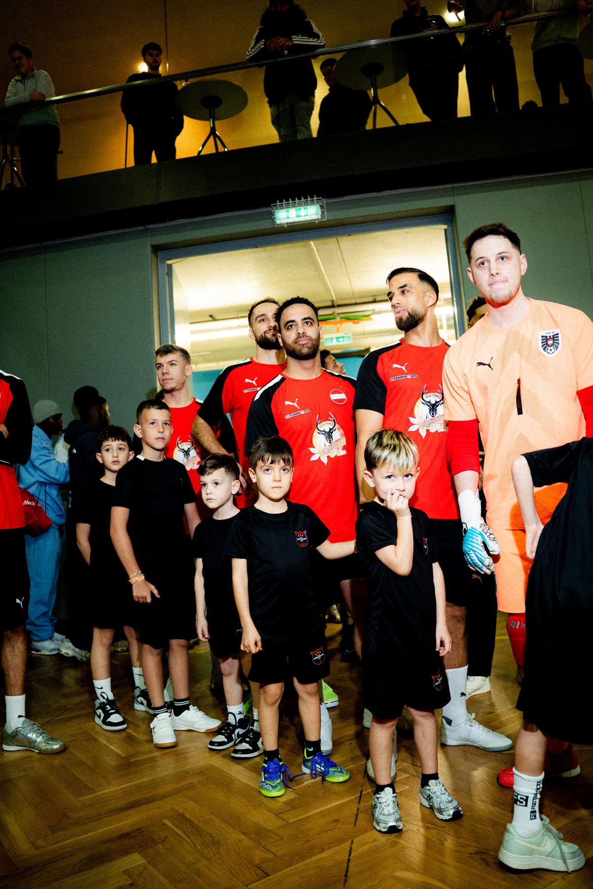 Community und Fans beim Vienna World Cup Event