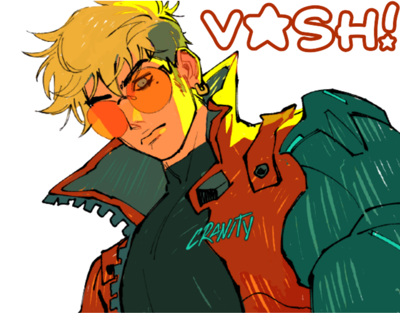 vash! art by cranity