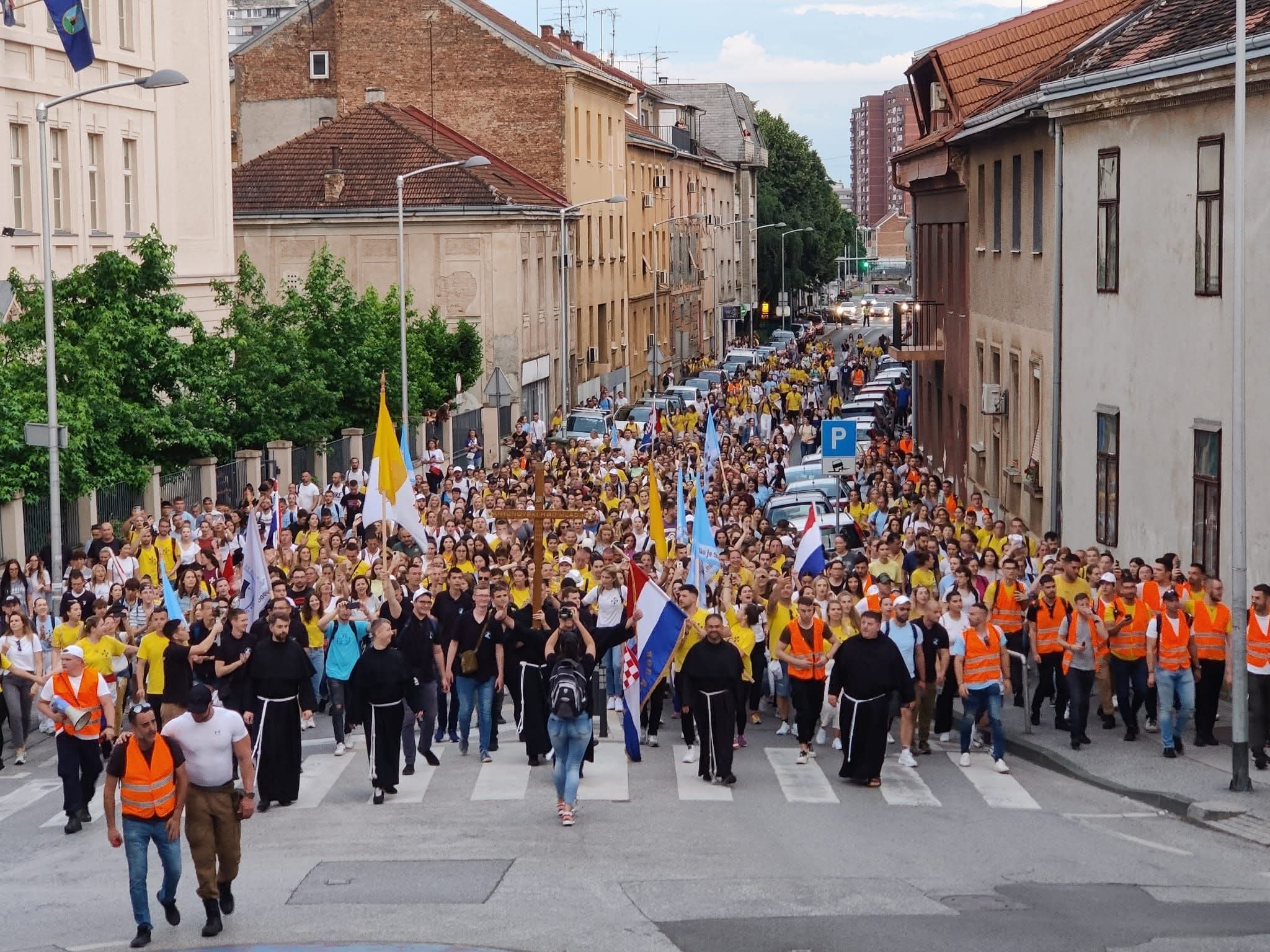 Podrška Antunovskom hodu mladih