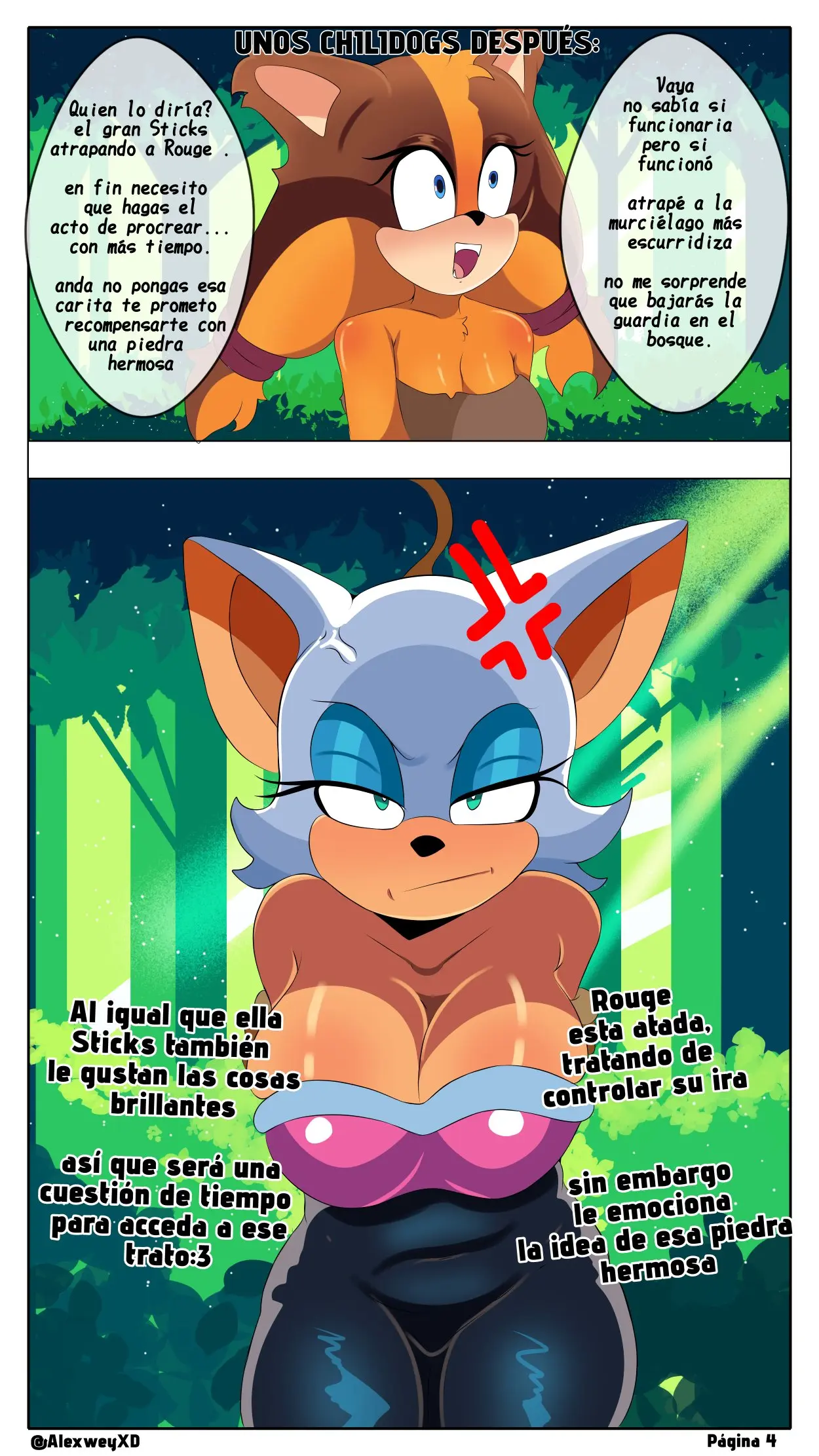 Rouge In Trouble - AlexweyXD (Sonic) 5