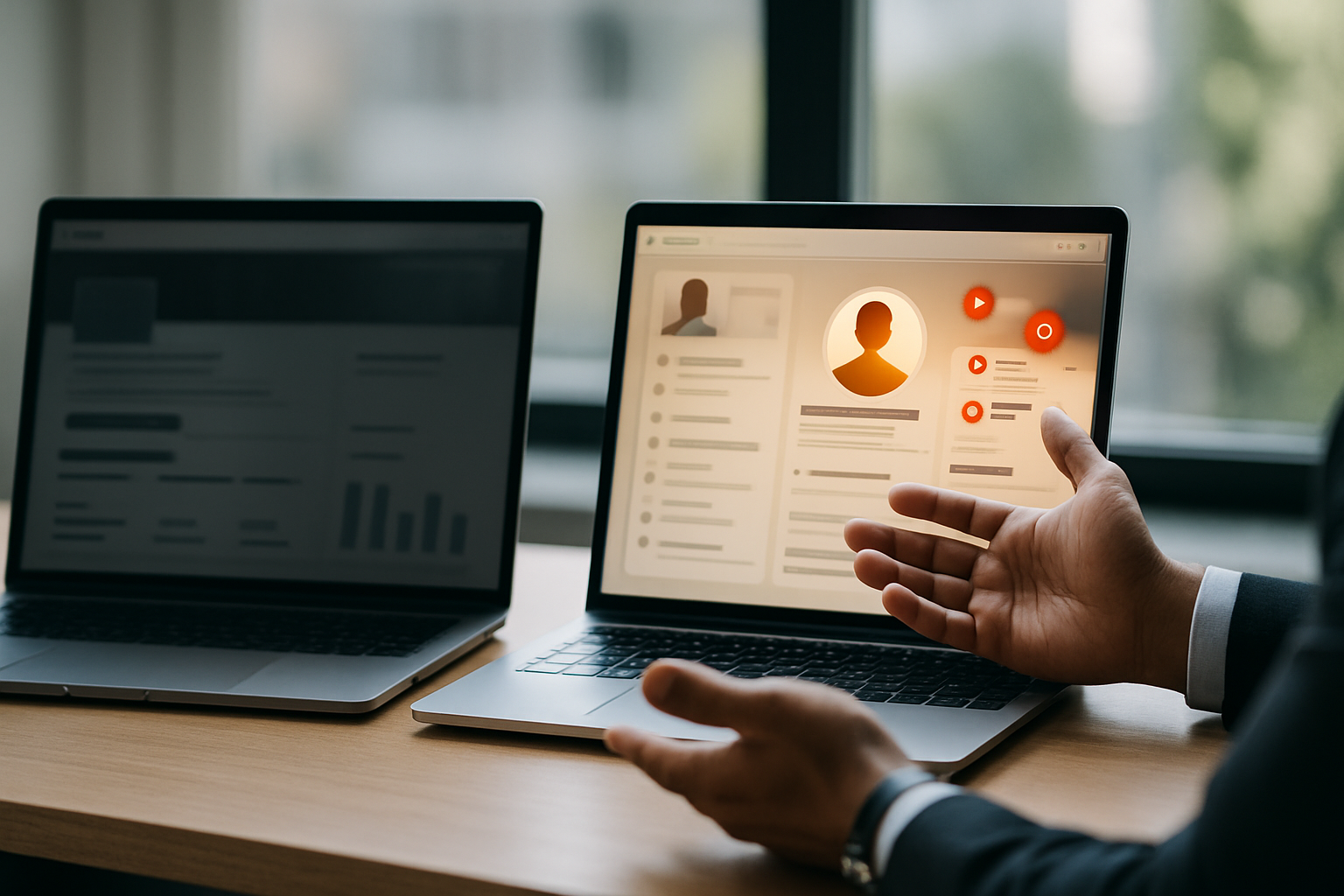 Page entreprise vs profil personnel : qui touche qui